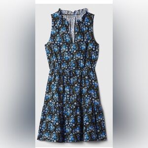 Gap factory split neck mini dress women’s large